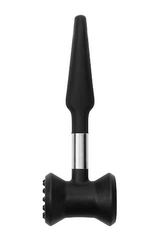 Ikea Vardefull Et Döveceği Ve Et Yumuşatıcı 24 Cm Krom-siyah