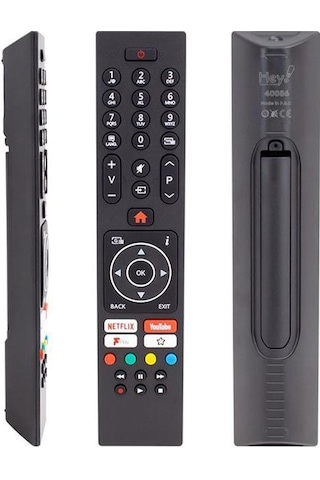 Vestel 49ud8200 - 55ud8450 / Finlux 32ffı5760 Netflix-youtube-play Tuşlu Lcd-led Tv Kumanda Rc43137-30101403