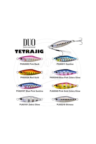 Duo Tetra Works Tetrajig 7 G Pja0101 Zebra Glow