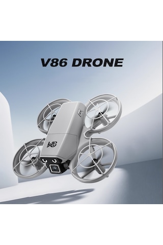 Drone Çift Hd Kameralı 90 Ayarlanabilir Engel Sensörlü, Tek Tuş Kalkış / İniş, Uzaktan Kumandalı