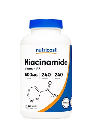 Nutricost Niacinamid Vitamin B3 500 Mg 240 Kapsül