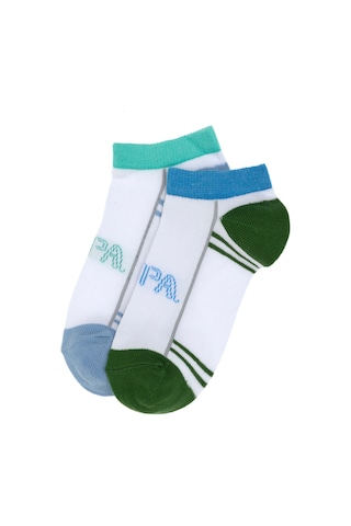 U.s. Polo Assn. Erkek Çocuk Beyaz Çorap Patik 50311343-vr013 Beyaz