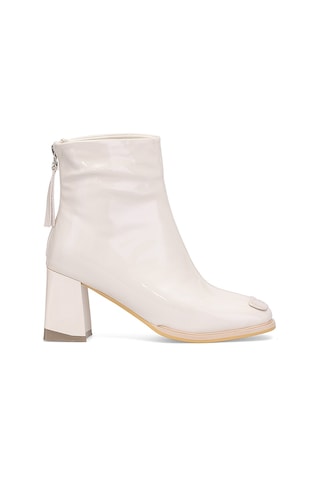 Guja 25k415-1 Kadın Hakiki Deri Topuklu Bot Bej Bej