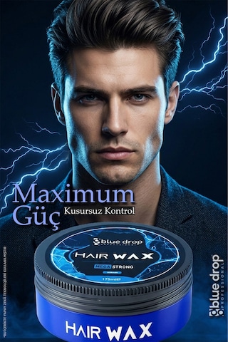Blue Drop Professional Mega Strong Hair Wax 175 ML