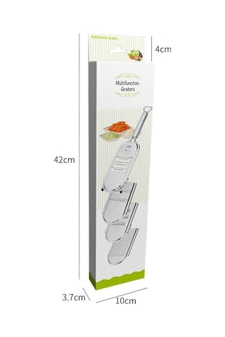 Primepickings Paslanmaz Çelik Sebze Doğrayıcı Rende, Ev Yemeği İçin, Hafif Kullanımı, Temizliği Kolay, Mutfağınız İçin İdeal Diğer