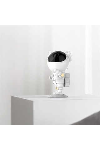 Didadodo Astronot Yıldızlı Gezegenli Projeksiyon Lambası, Yıldızlı Gezegenli Işıltılı Çok Renkli