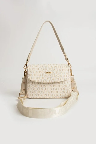 Just Polo Kadın Su Geçirmez Ayarlanabilir Askılı Lüks El & Omuz Çantası Shoulder Bag Ebat: 25 X 15 Cm Kum 53486362