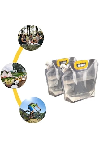 Dayanıklı Plastik İçecek Çantası 1 Litre Standart