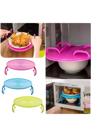 Mikrodalga Rafı Çok Renkli