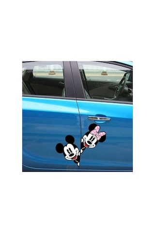 Mickey Mouse Ve Minnie Mouse Sticker