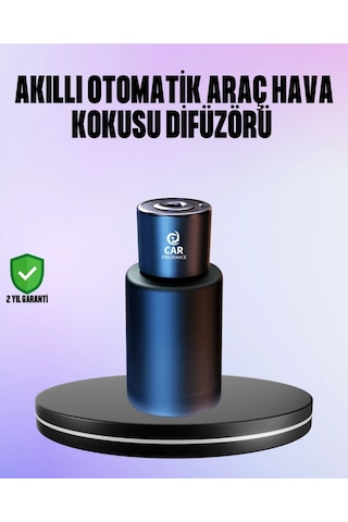Esanslı Şarjlı Oto Koku Cihazı Bardaklık Uyumlu