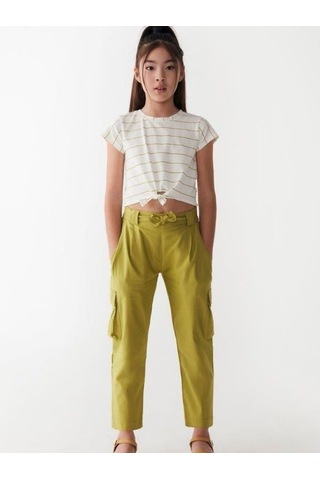 Nk Kids Kız Çocuk Pamuklu Marigold Tshirt-13985 Ekru Ysl