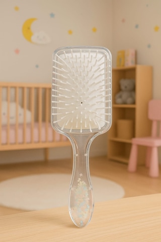 Şık Lüks Tarak Hassas Saçlara Uygun İnci Detaylı,bebek Ve Kız Çocuklar İçin Saç Tarağı