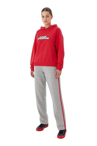 Kadın No Fear Sweatshirt Nfr-w500154 Kırmızı
