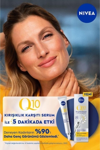 Q10 Anında Etkili Kırışıklık Karşıtı Serum 15ml, İnce Çizgi Ve Derin Kırışıklık Karşıtı, Dolgun Cilt