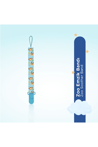 Wee Baby Zoo Emzik Bandı Mavi