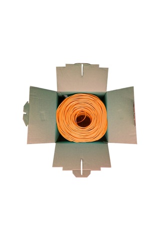 Powergate Cat6-Box 23Awg 0.57Mm Utp Cat6 Kablo 305M Turuncu
