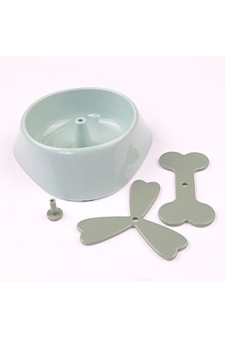 Bobo BO-3166 Plastik Yavaş Yeme Köpek Mama ve Oyun Kabı 350 ML