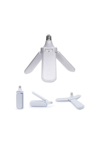 Lunaev 3 Kollu Pervane Modeli Beyaz Led Lamba Ampul 24 W - E27