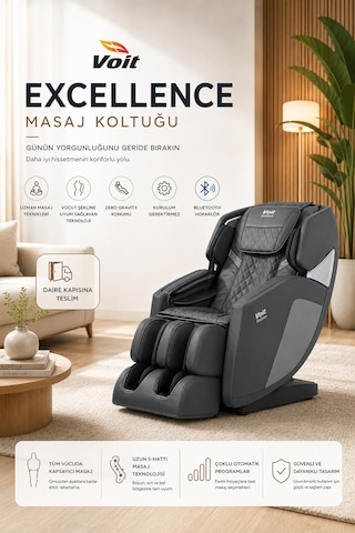 Voit Excellence Masaj Koltuğu / N - Siyah