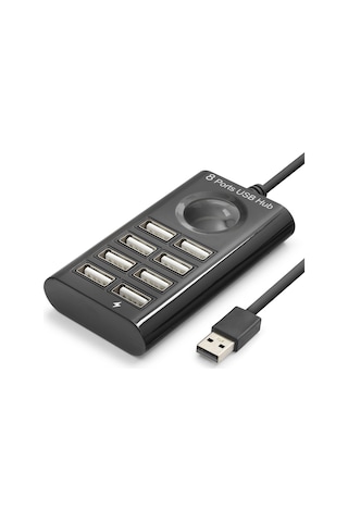Usb Hub 8 Port 480 Mbps 1 M Siyah Hdx7052 Evimdeyokyok