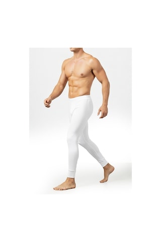 Deepsea Unisex Beyaz Dar Kesim Termal Performans Taytı Soğuk Havalar & Spor Kullanımı 2607073 Beyaz