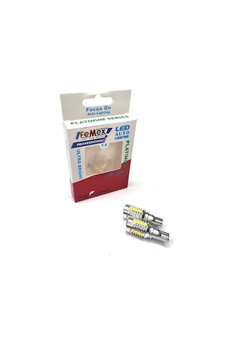 Femex Paltinum Mercekli T15 W16w 3035 Chip 18smd Beyaz 10w Led Ampul