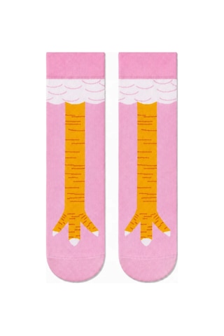 Carnaval Socks Tavuk Ayağı Ve Hayvan Pençesi Desenli 5'li Kutulu Çorap Seti 2000386