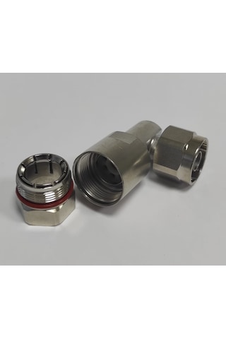 1/2 Feeder Cable Connector N Type Male Right Angle