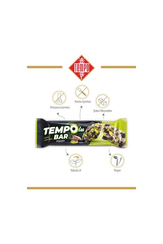Tempolu Antep Fıstıklı Bar 30 G X 12 Adet