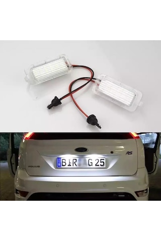Fiesta Mk6 Led Plaka Aydınlatma Lambası Takımı 2008-2020