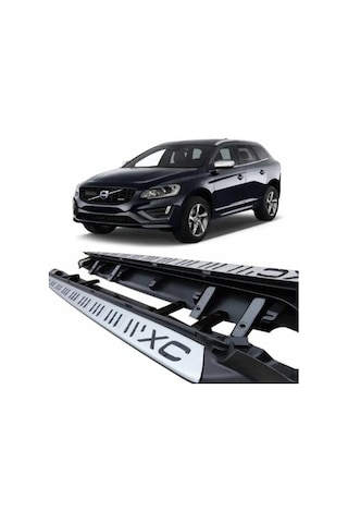 Volvo Xc60 Makyajlı Yan Basamak Koruma 2015-2018 Oem Tip