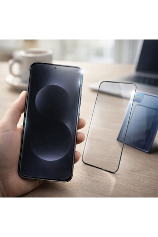 Samsung Uyumlu Galaxy S26 Ultra Anti Statik Ekran Koruyucu Toz Tutmayan Kırılmaz Cam