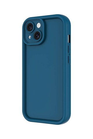 Apple Uyumlu iPhone 14 Kılıf Kamera Korumalı Zore Ananas Kapak Mürdüm