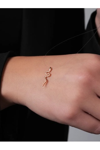 Lucente Boyun Zinciri 925 Ayar Gümüş Zeka Zinciri 306895776 Altın