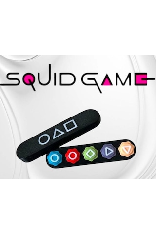 Squid Game 5 Taş Oyunu Çakıl Taşlı Model Dolu Ve Kutulu
