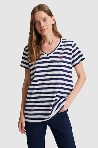 U.s. Polo Assn. Kadın Lacivert Tişört 50323572-vr033