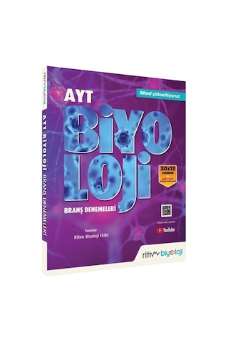 Ritim Biyoloji Ayt Biyoloji 30 X 13 Branş Denemeleri