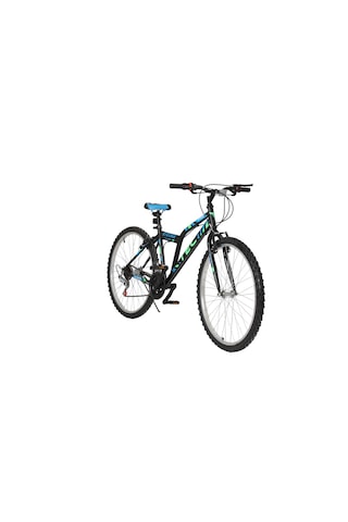 Bisiklet Strong 26" Jant 21 Vites Erkek Dağ Bisikleti Siyah - Mavi & Vitesli Bisiklet Siyah - Mavi