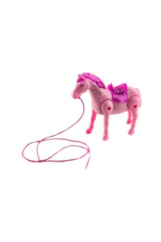 Oyuncak At Işıklı Sesli Hareketli Pembe