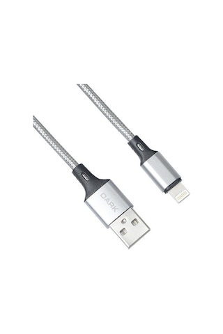 Dark 1 Metre Apple iPhone Uyumlu Lightning Şarj Ve Data Kablosu DK CB LT100BR