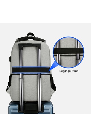 Öğle Yemeği Sırt Çantası, Erkekler Kadınlar Için Yalıtımlı Koyu Gri Diğer Çok Renkli