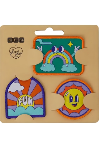 Kietla Cırt Cırtlı Patch Seti Pop Çok Renkli