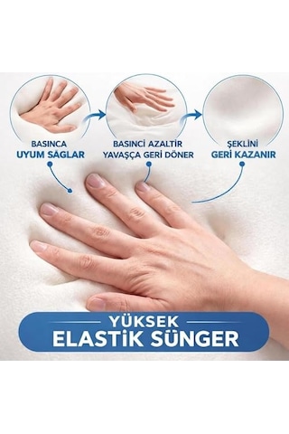 Vıscora Premium Ortopedik Destek Yastığı Çok Amaçlı Kalça & Bel Destek Minderi, Hamilelik, Uyku Ve Gri