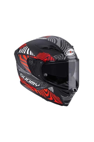 Suomy Stellar 2 Kask Molten Matt Kırmızı Diğer