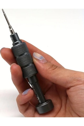 Xuweiwei Gri 6lı Hassas Manyetik Tornavida Seti S2 Celik Uclu Kaymaz Tasarim Aluminyum Sap Apple Iphone Android Bilgisayar Drone Onarim Dıy