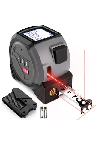 Texta Tp40 Lazer Mesafe Ölçerli Şerit Metre 40m + 5m