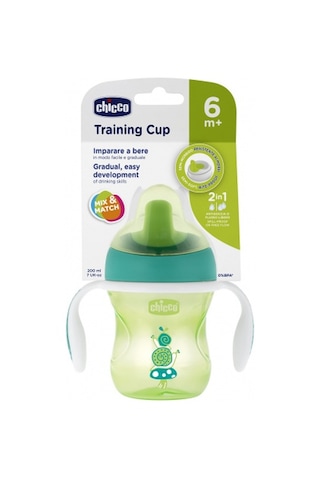 Chicco Yarı Yumuşak Uçlu Eğitim Bardağı 6 Ay+  Unisex Çok Renkli