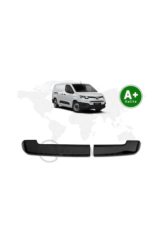 Toyota Proace City Panelvan Bagaj Üstü Spoiler Parlak Siyah Çift Bagaj Kapaklı 2019 Model Ve Sonrası