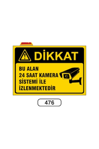 Bu Alan 24 Saat Kamera Sistemi Ile Izlenmektedir Uyarı Levhası Bu Alan 24 Saat Kamera Sistemi Ile Izlenmektedir Uyarı Levhası